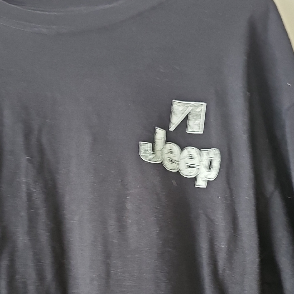 Jeep Black Long Sleeve Women's Tee